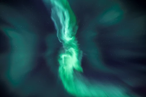 Incredible display of Northern Lights in Iceland