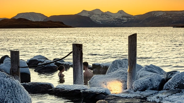Complete hot springs experience with multiple temperature pools and scenic coastal setting