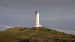 The odlest lighthouse in Iceland: Reykjanesviti